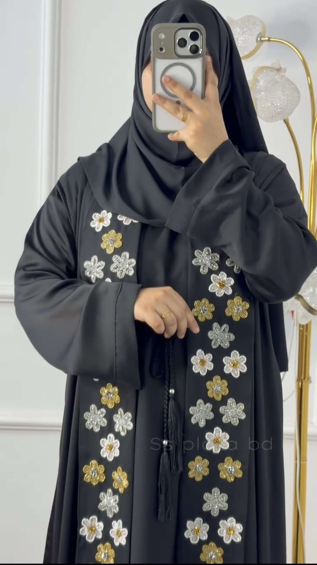 Karchupi Coat Abaya