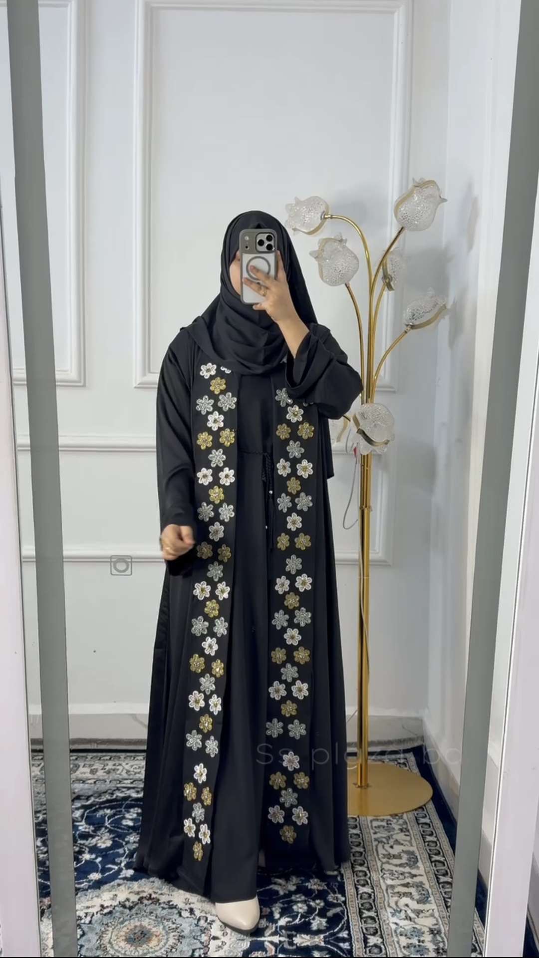 Karchupi Coat Abaya